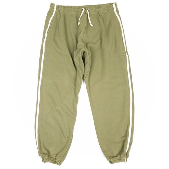 ACACIA Tahoe Harem French Terry Oversized Sweatpants Jogger Sage Green Lounge XL